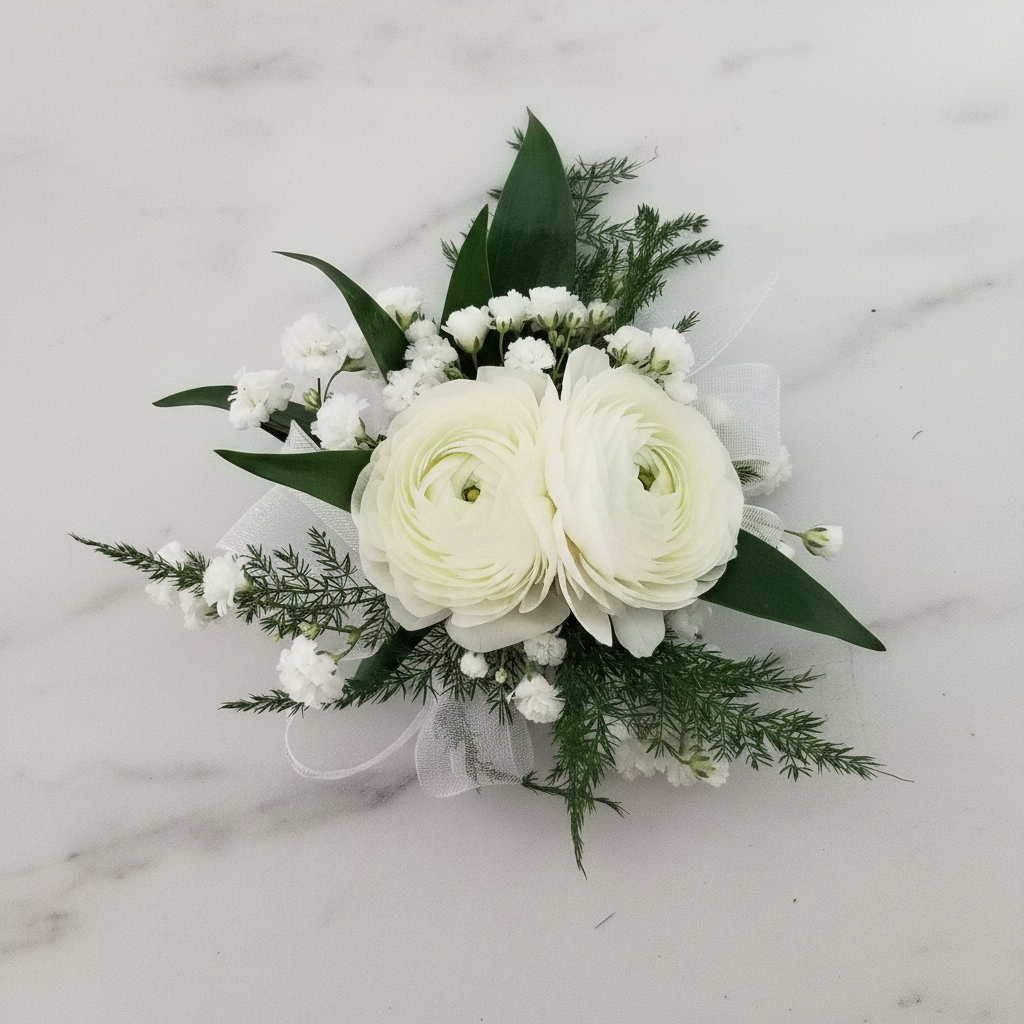 フラワー・ガーデニング corsage no.771 Ranunculus Corsage/Boutonniere