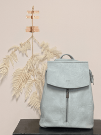 S-Q Chloe Convertible Backpack_Gray__The Floral Fixx_The Floral Fixx