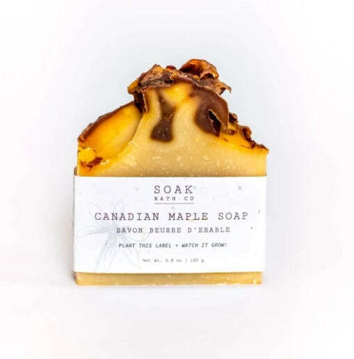 SOAK Canadian Maple Soap Bar_Soap_Floral Fixx Design Studio_The Floral Fixx