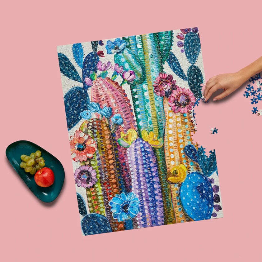 WerkShoppe Desert Bloom Puzzle__Floral Fixx Design Studio_The Floral Fixx